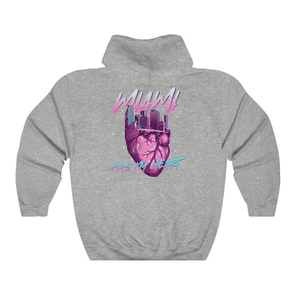 Miami has my heart Women's Hooded Sweatshirt