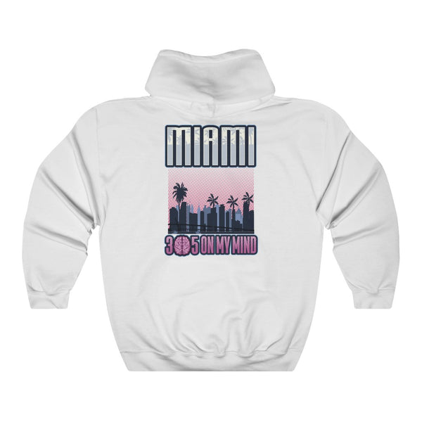 Miami on my mind Women's Hooded Sweatshirt