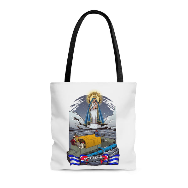 Tote Bag Cuba Señora de la Caridad / Blanco