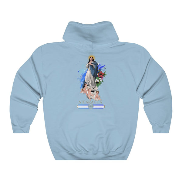 Sudadera con capucha Virgen María para hombre