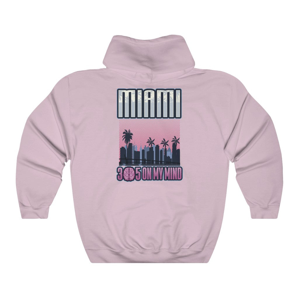 Miami on my mind Women's Hooded Sweatshirt