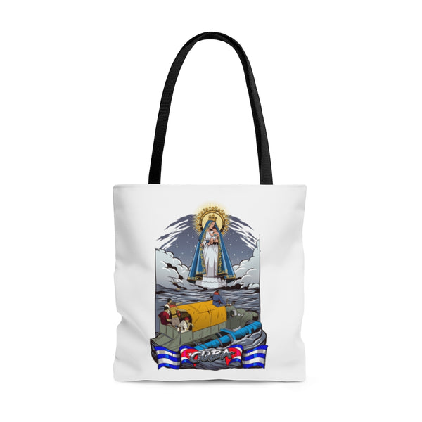 Tote Bag Cuba Señora de la Caridad / Blanco