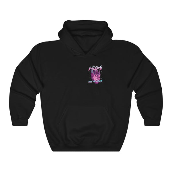 Miami has my heart Men's Hooded Sweatshirt