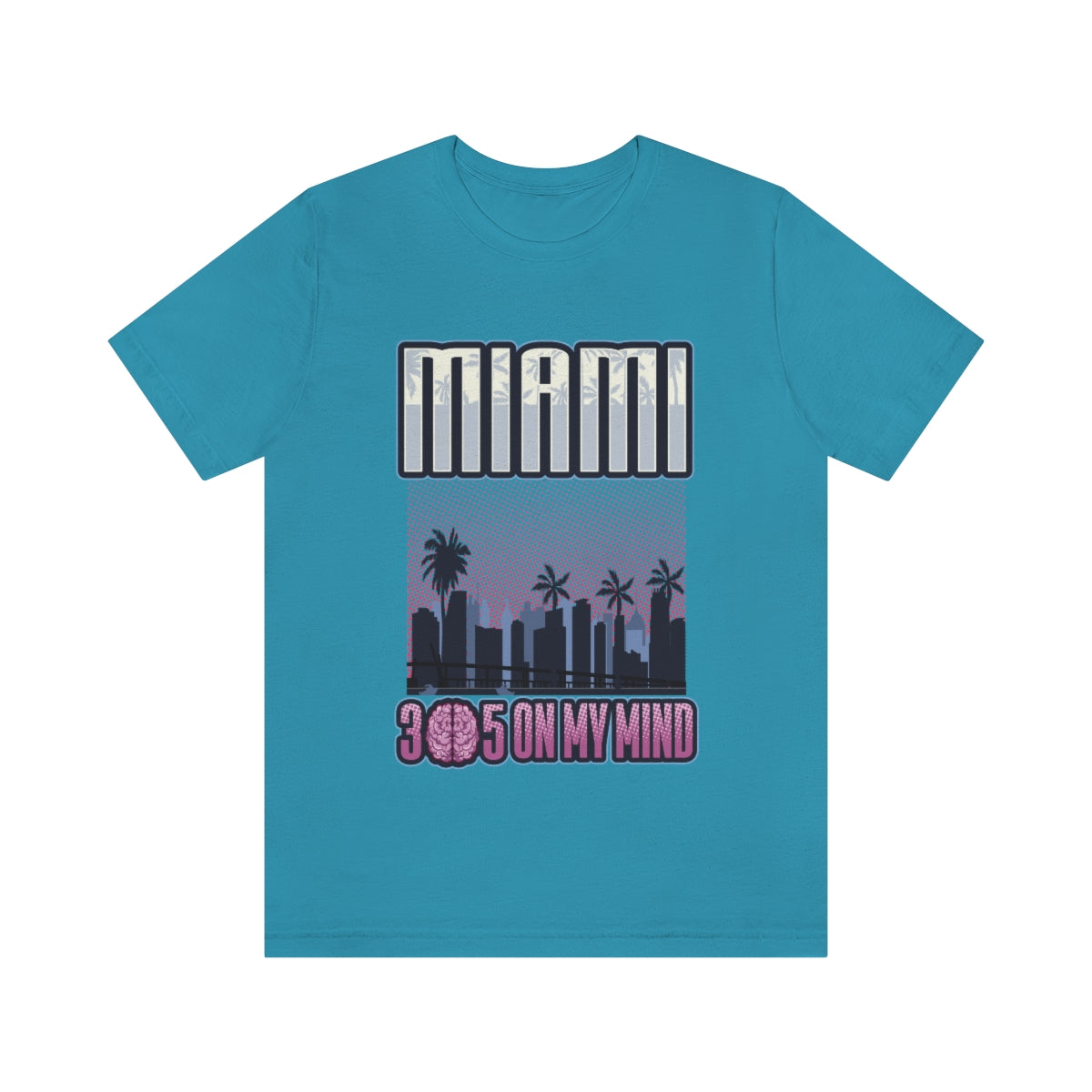 Miami on my mind Men's Tee