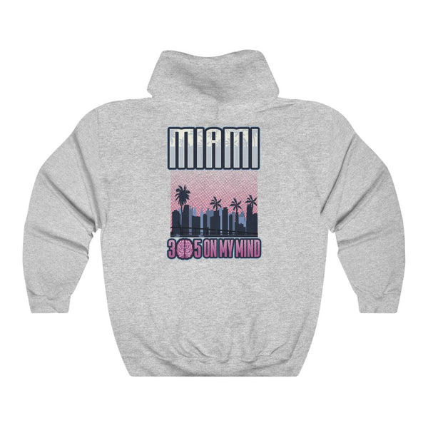 Miami on my mind Women's Hooded Sweatshirt