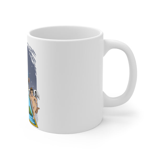 Taza de café Virgen María