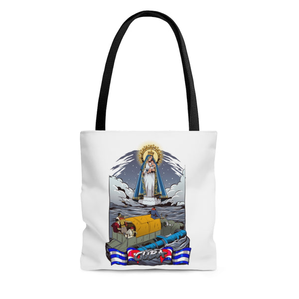 Tote Bag Cuba Señora de la Caridad / Blanco