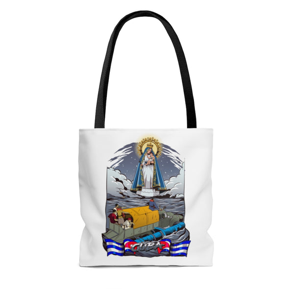 Tote Bag Cuba Señora de la Caridad / Blanco