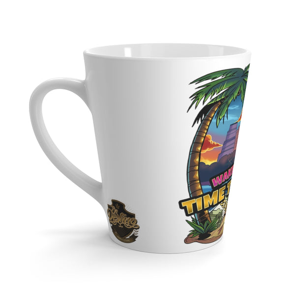 Wake up Miami Time to hustle Latte Mug